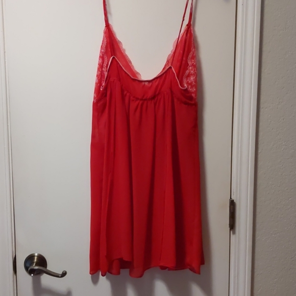 Sheer Embroidered Babydoll - 1X - Picture 4 of 4